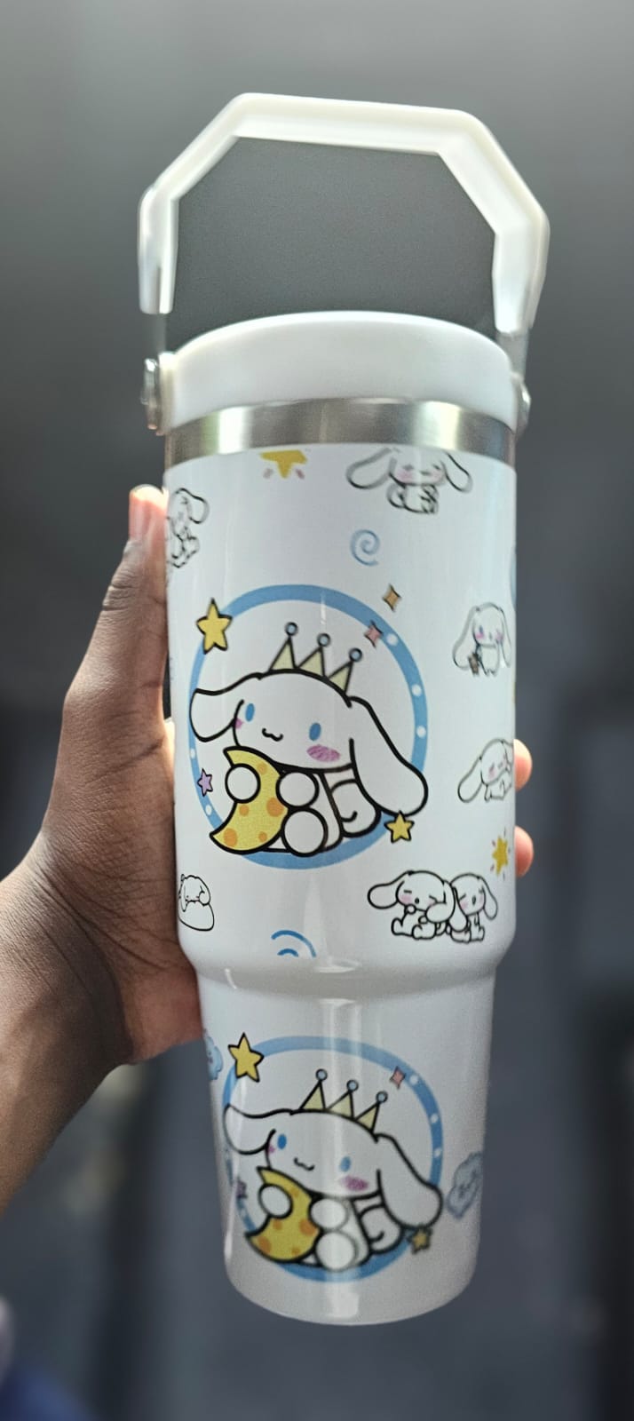 Cinna pup Bunny Tumbler