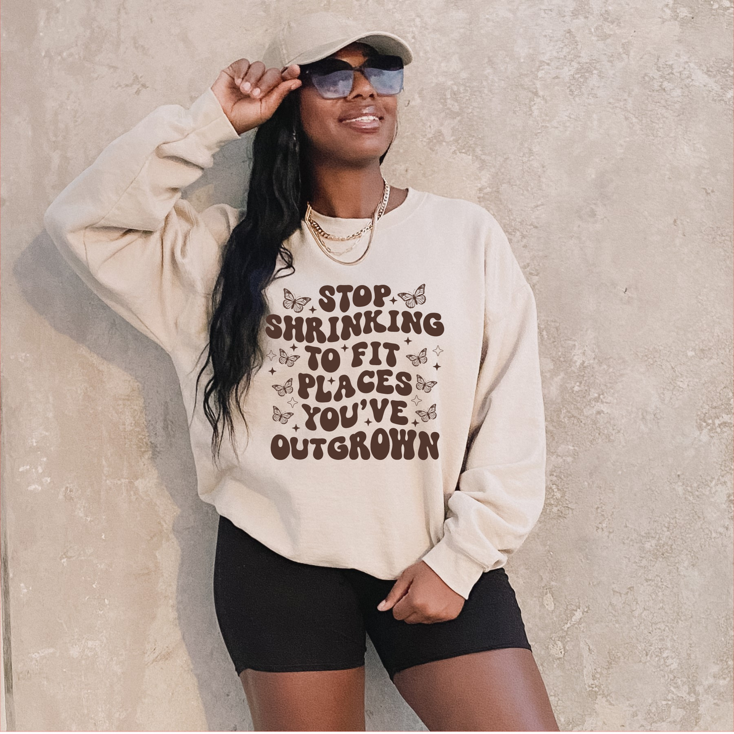 Stop Shrinking Unisex Sweatshirt